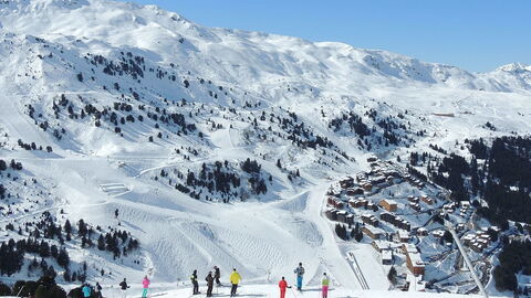 Slopes at Méribel
