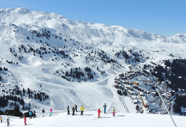 Slopes at Méribel