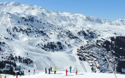 Slopes at Méribel