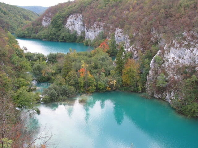Plitvice Lakes in Autumn