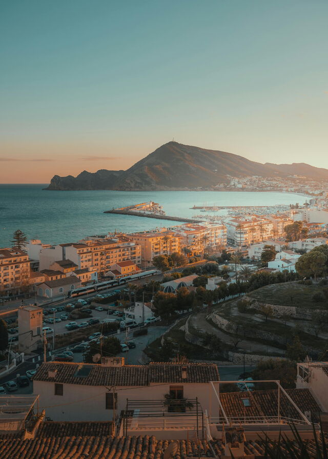 Coastline of Altea