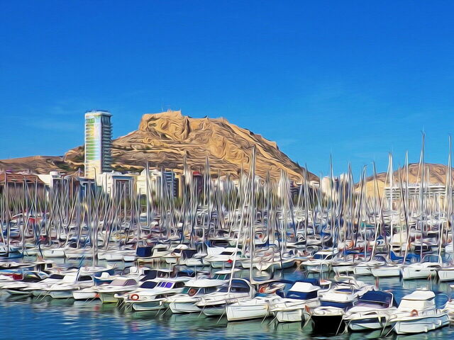 Marina in Altea