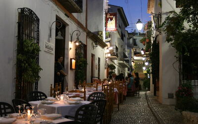 A street in Altea
