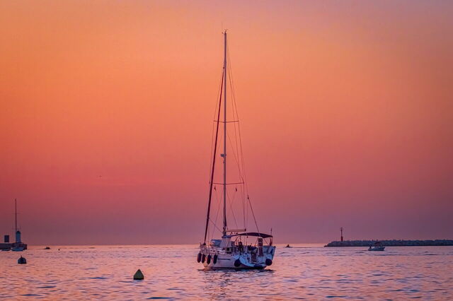 A sunset in Croatia