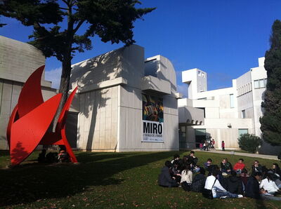 Joan Miró Foundation, exterior