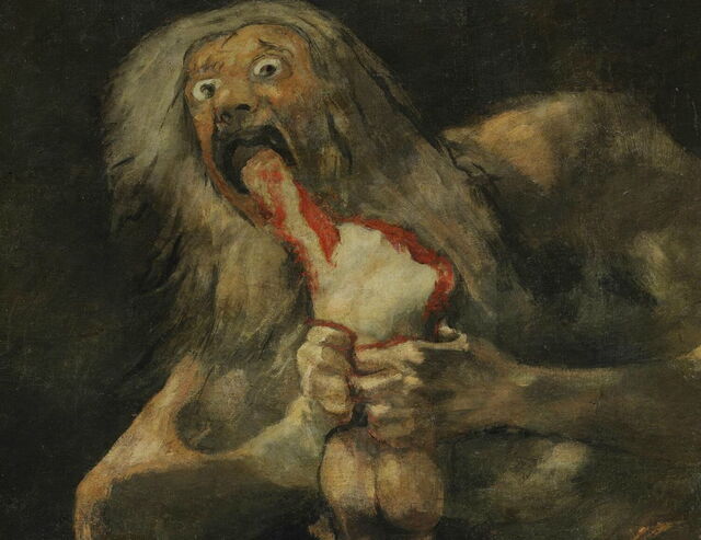 Saturn Devouring His Son