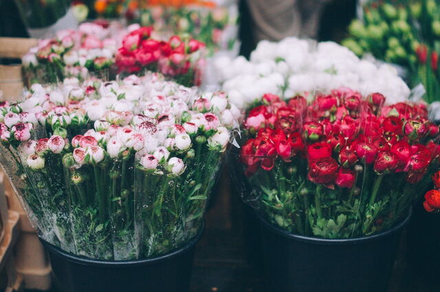 Cours Saleya, flowers