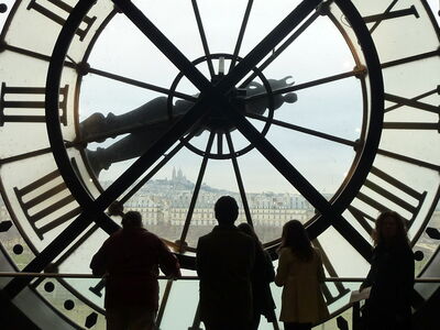 View from the clock, Musée d'Orsay