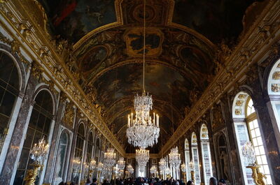 An interior in Versailles