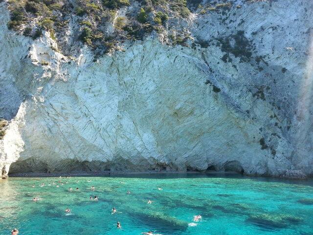 Swimming in Greece