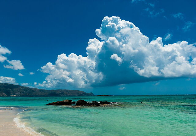 Elafonisi Beach, rocks