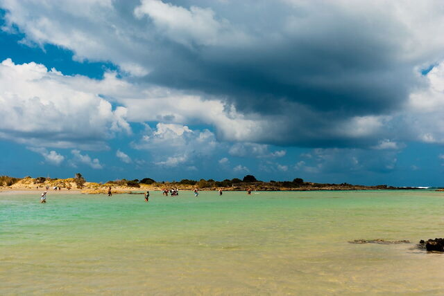 Elafonisi Beach, water