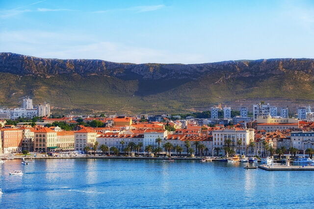 The sea in Split