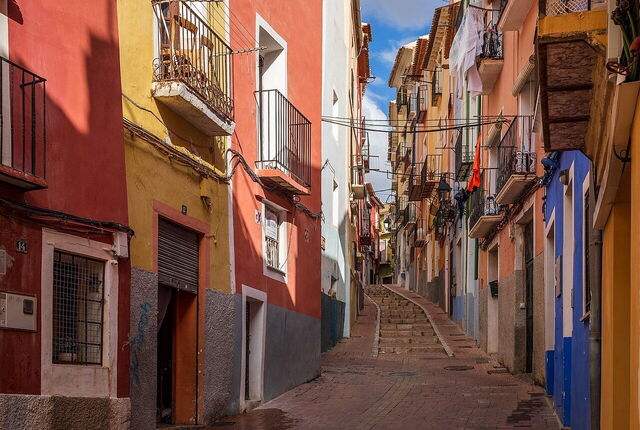 Streets in Villajoyosa