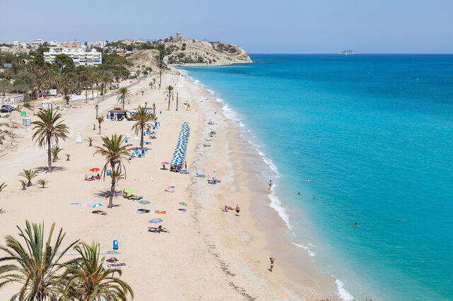 Beachfront in Villajoyosa