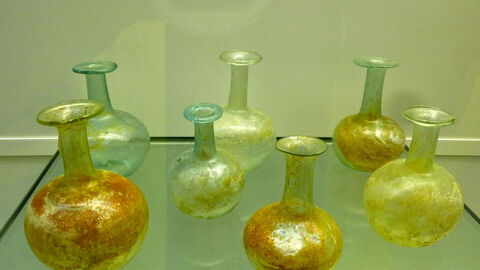 Glass bottles, Museum of Ancient Glass