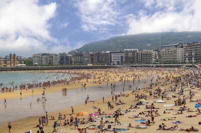 Donostia-San Sebastián, beach