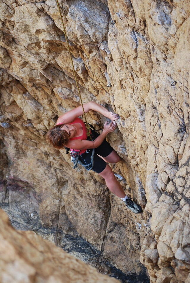Climbing in Corsica