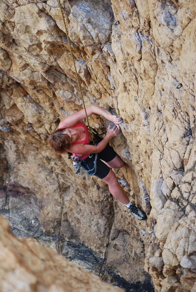 Climbing in Corsica