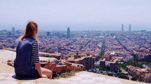 View over Barcelona