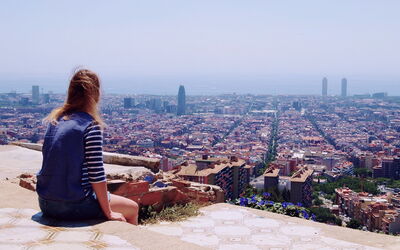 View over Barcelona