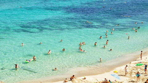 A beach in Mallorca