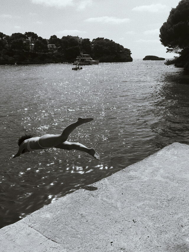 Diving in, Mallorca