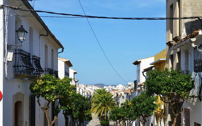Streets in Benissa
