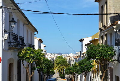 Streets in Benissa