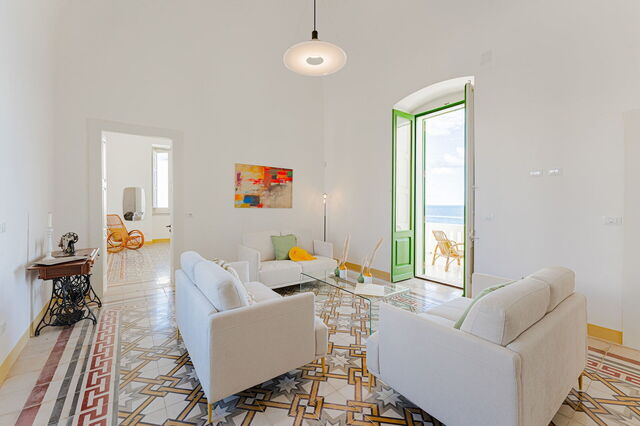 Villa Aristula, living room