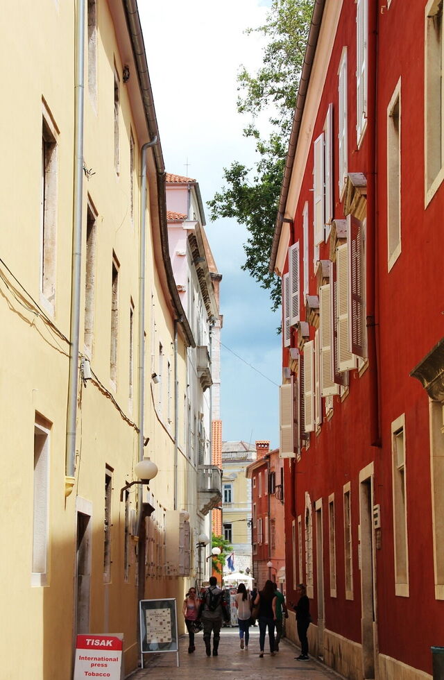 An alley in Zadar