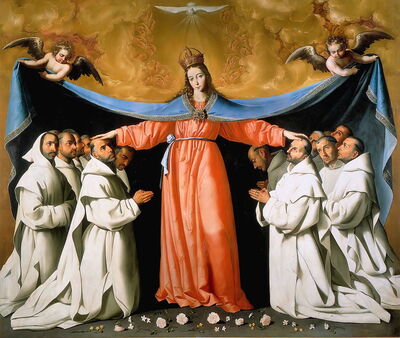 irgen de las Cuevas by Francisco de Zurbarán