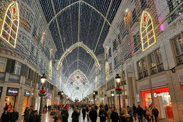 Malaga at Christmas