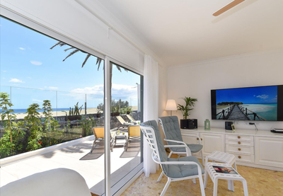 Chalet Golden Sahara, living room