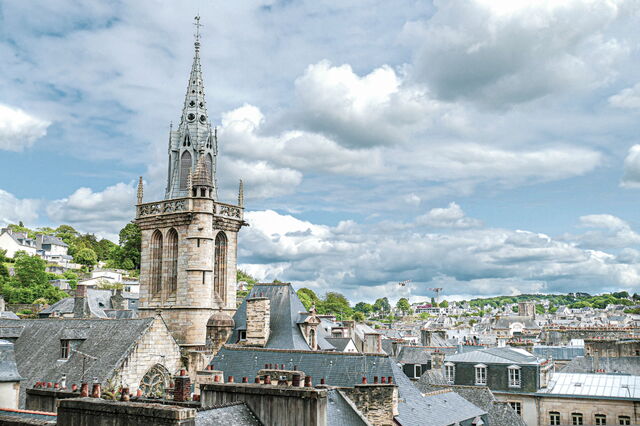 Skyline of Morlaix
