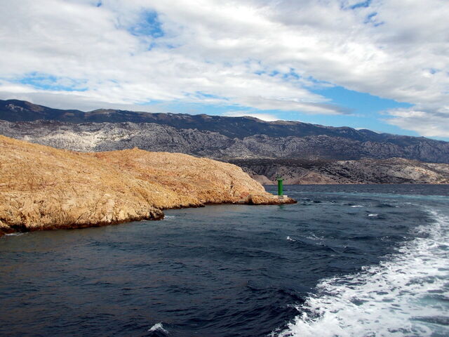 Coastline on Rab