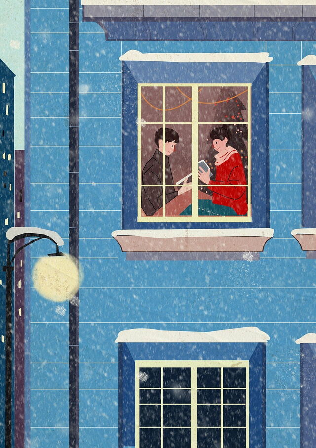 Cosy indoors in Winter