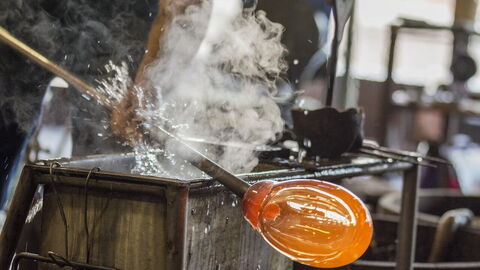 Glass-blowing