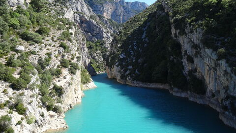 Verdon Gorge, waters