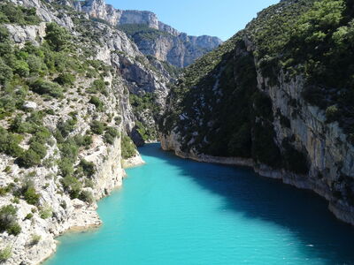 Verdon Gorge, waters