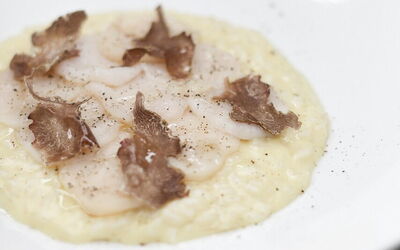 A truffle dish
