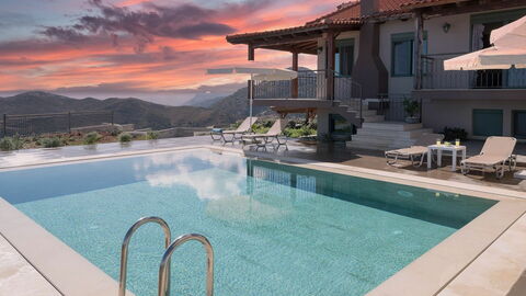 Villa Stelios, sunset