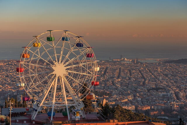 View over Barcelona