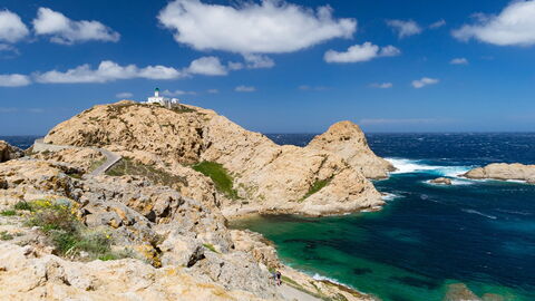 Coastline in Corsica