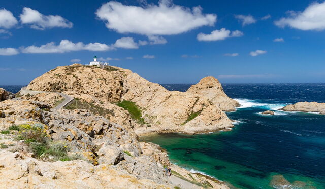 Coastline in Corsica
