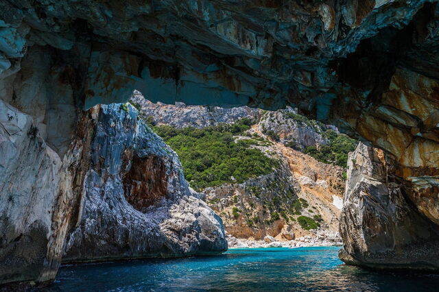 Rock formations in Corsica