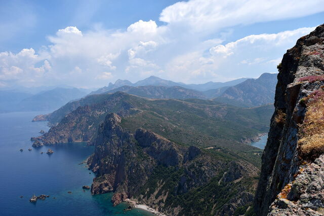 Mountain views in Corsica