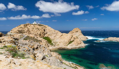 Coastline in Corsica