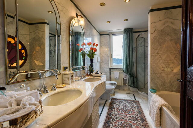 Bathroom, Residenza del Dosco