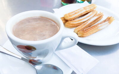 Hot Chocolate with Churros